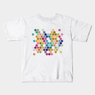 Mosaic - Colorful palette Kids T-Shirt